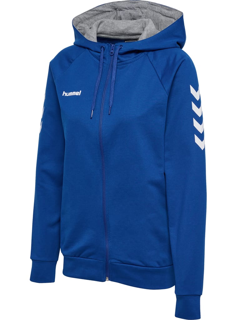 HMLGO COTTON ZIP HOODIE WOMAN