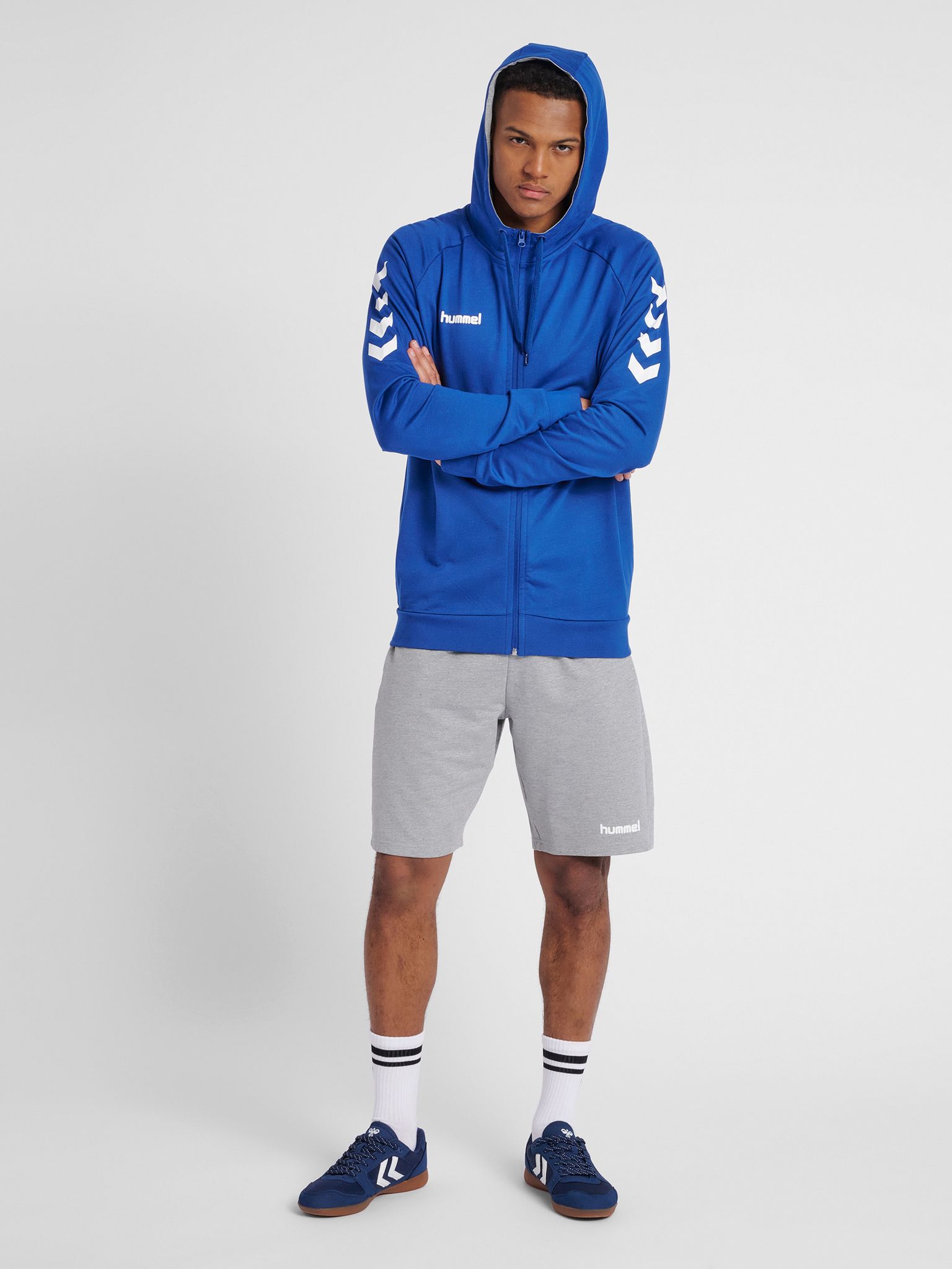 HMLGO COTTON ZIP HOODIE