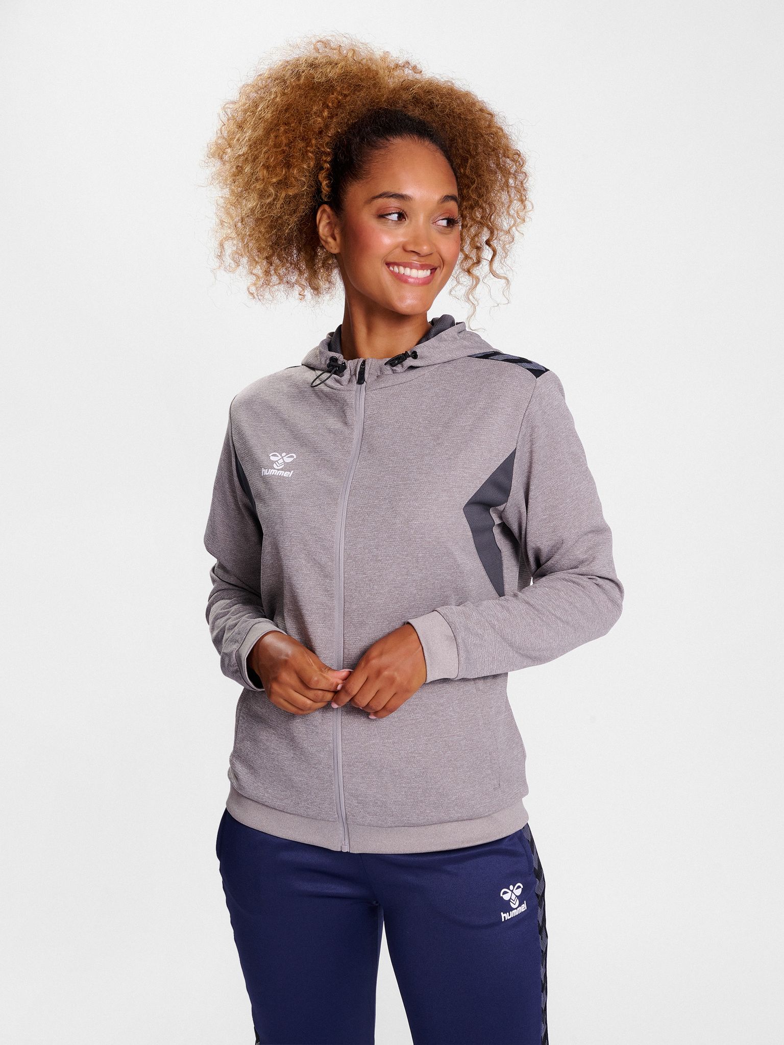 hmlAUTHENTIC PL ZIP HOODIE WOMAN