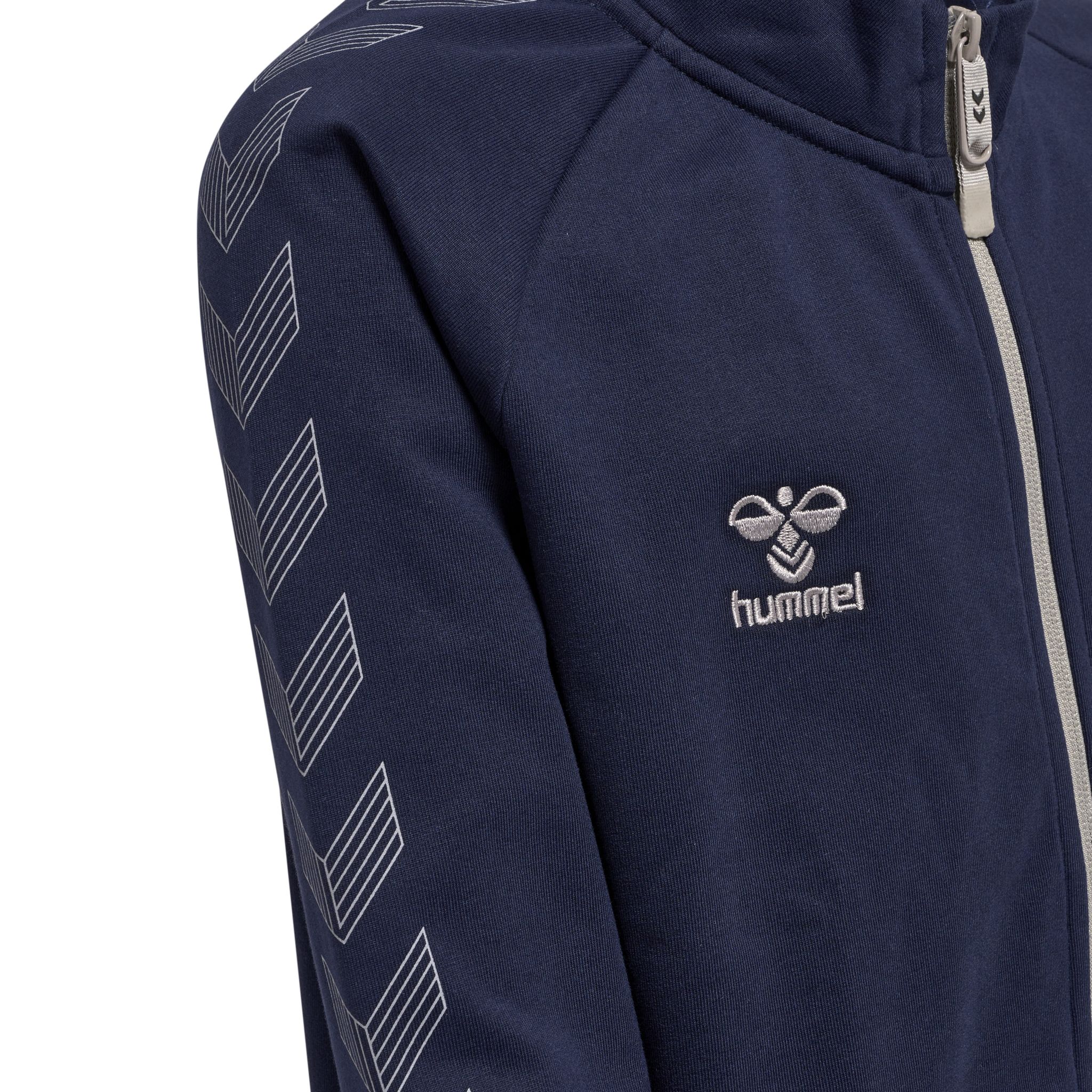 hmlMOVE GRID COTTON ZIP JACKET KIDS