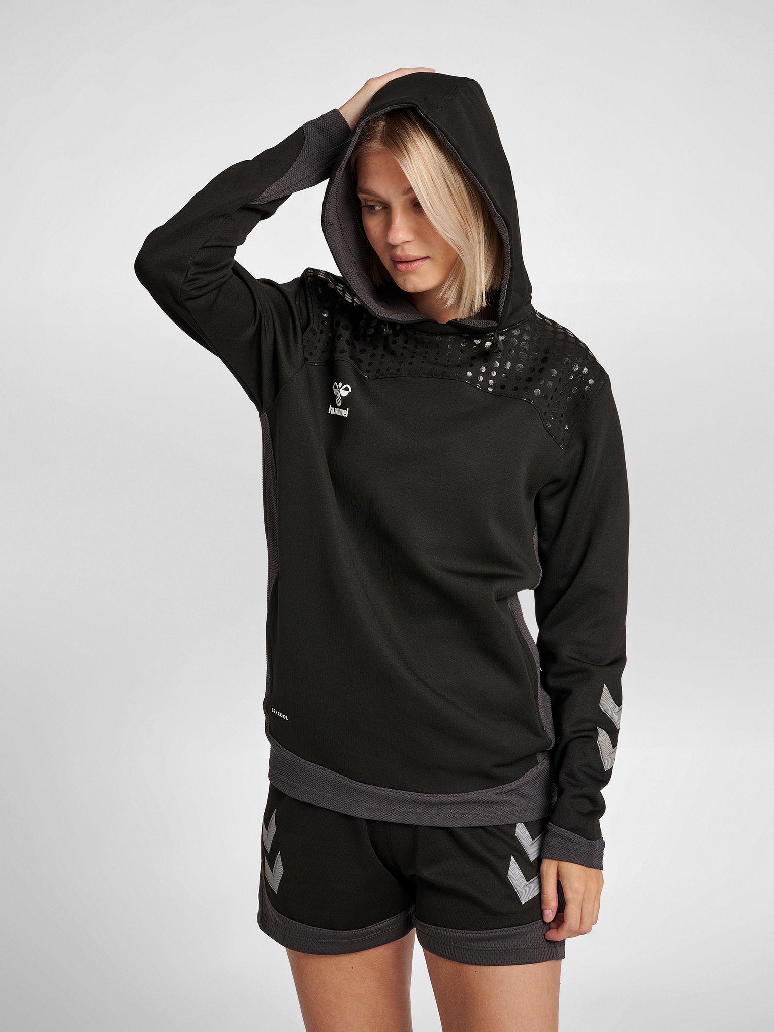 hmlLEAD WOMEN POLY HOODIE
