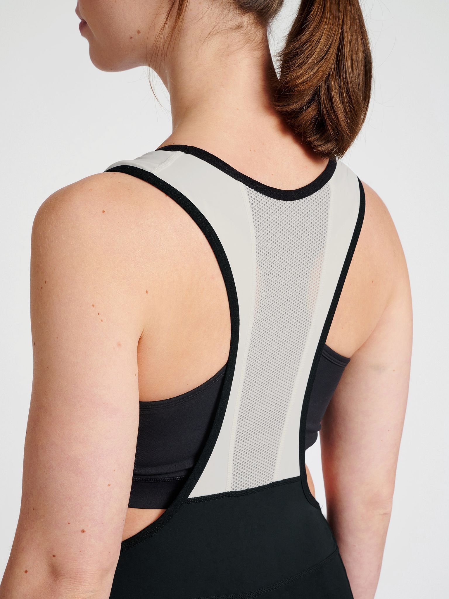 WOMENS CORE BIKE PANEL BIB SHORTS