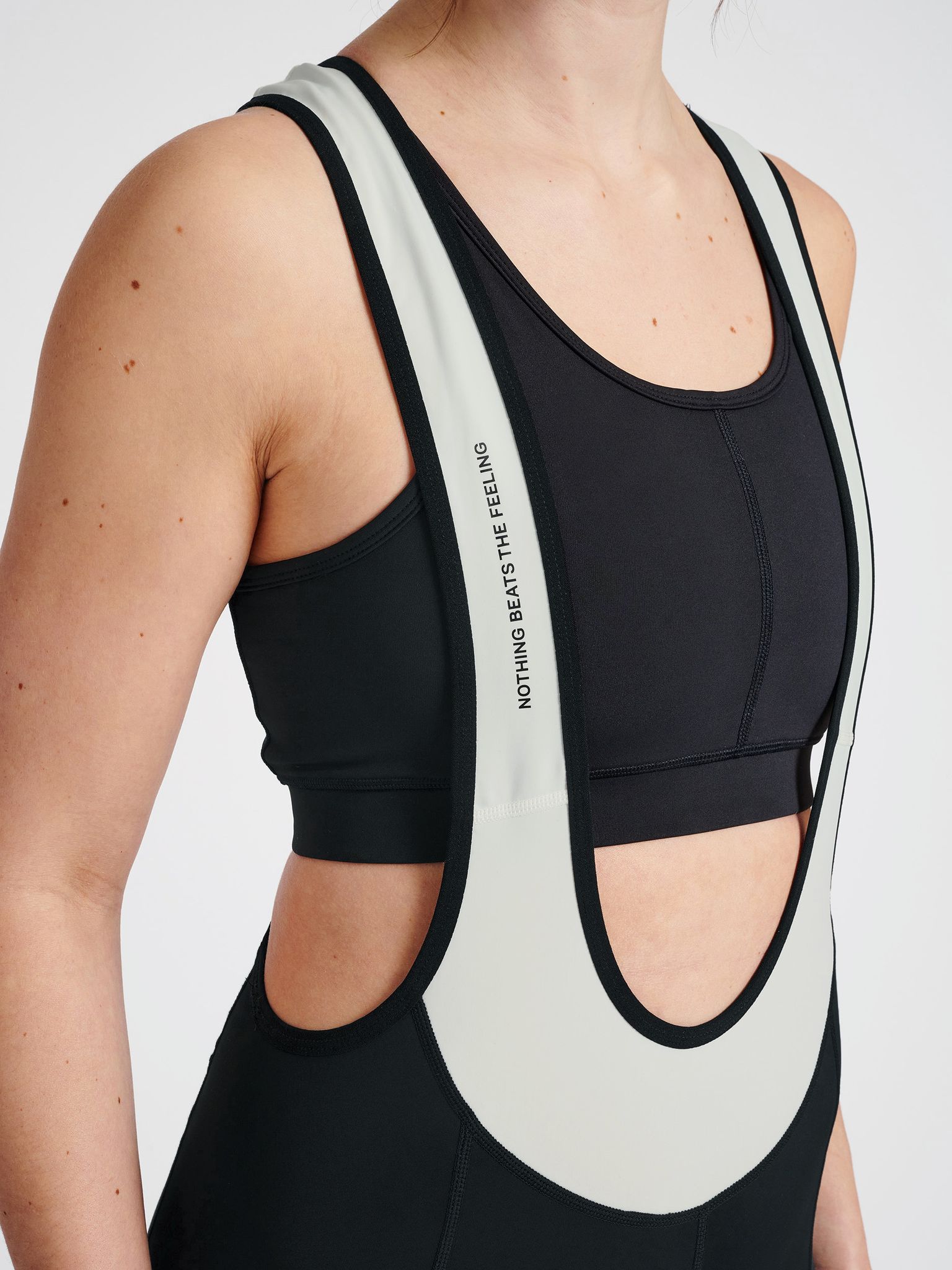 WOMENS CORE BIKE PANEL BIB SHORTS