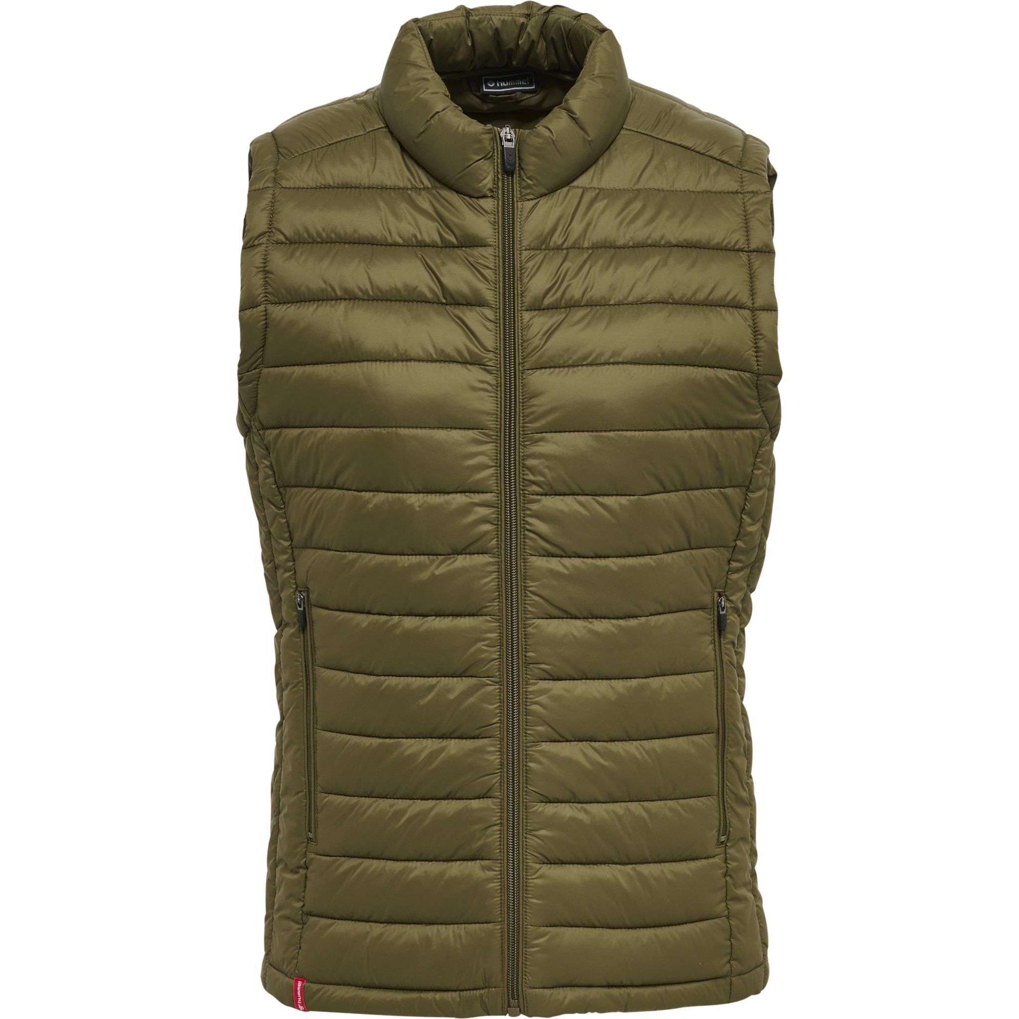 hmlRED QUILTED WAISTCOAT WOMAN