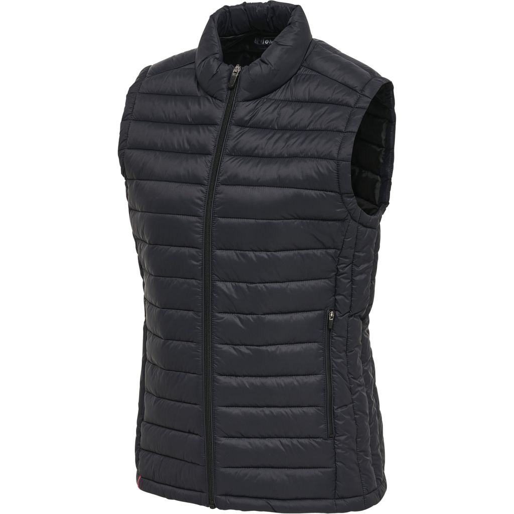 hmlRED QUILTED WAISTCOAT WOMAN