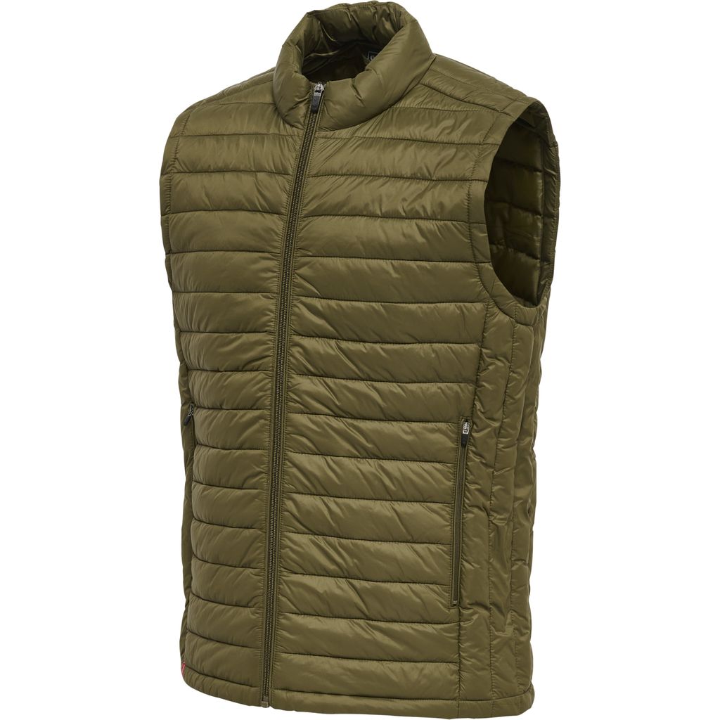 hmlRED QUILTED WAISTCOAT