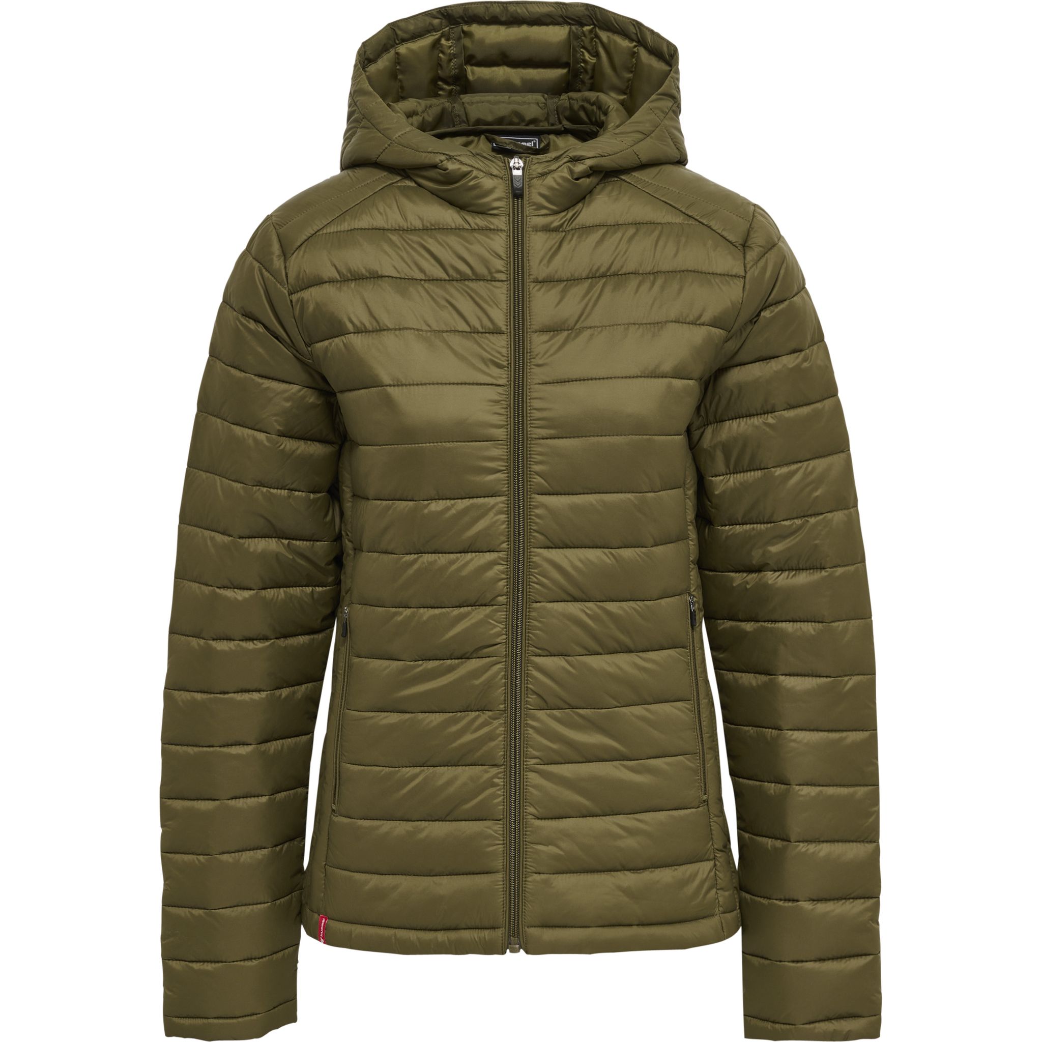 hmlRED QUILTED HOOD JACKET WOMAN