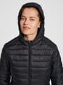 hmlRED QUILTED HOOD JACKET WOMAN