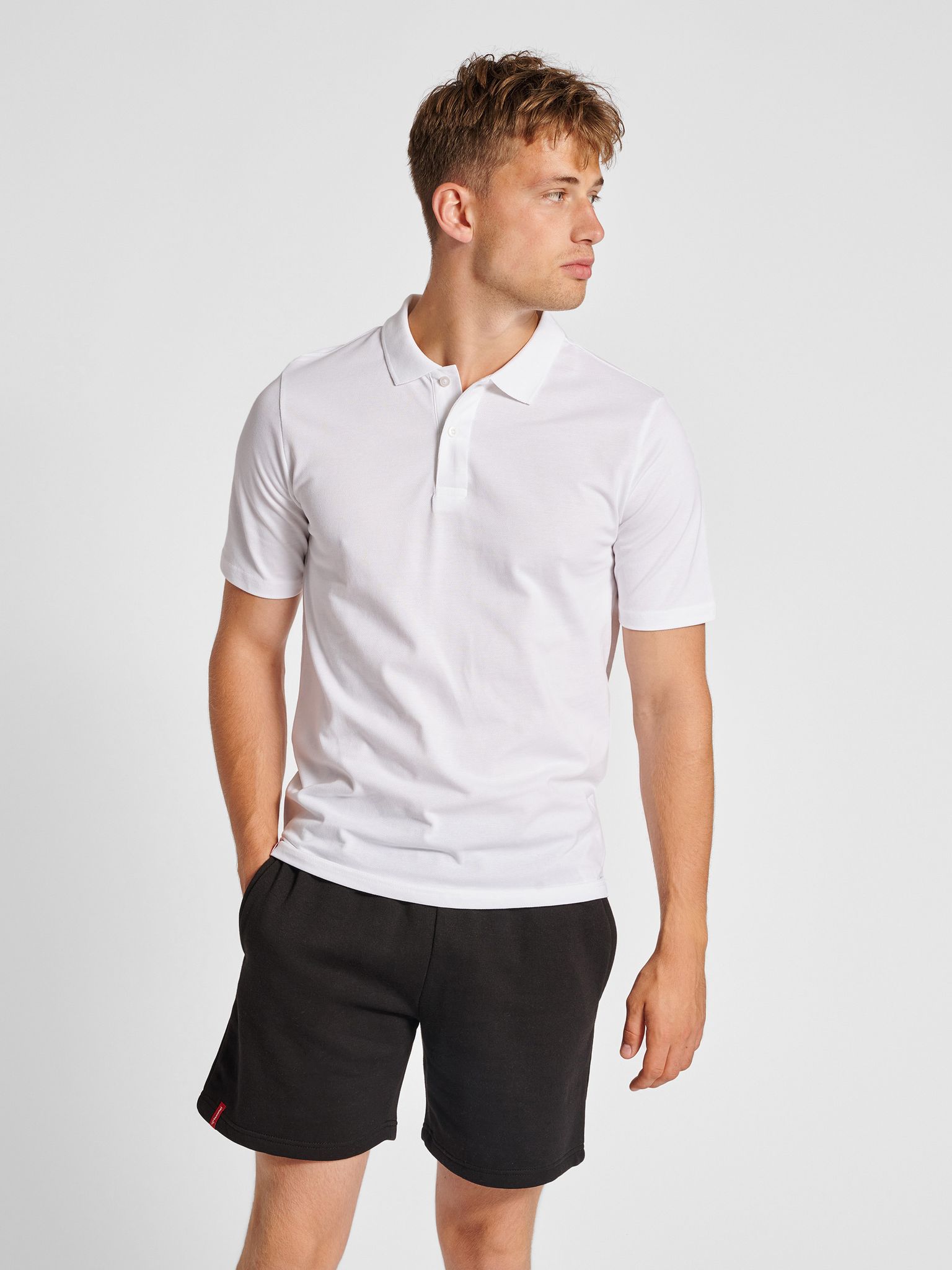 hmlRED CLASSIC POLO