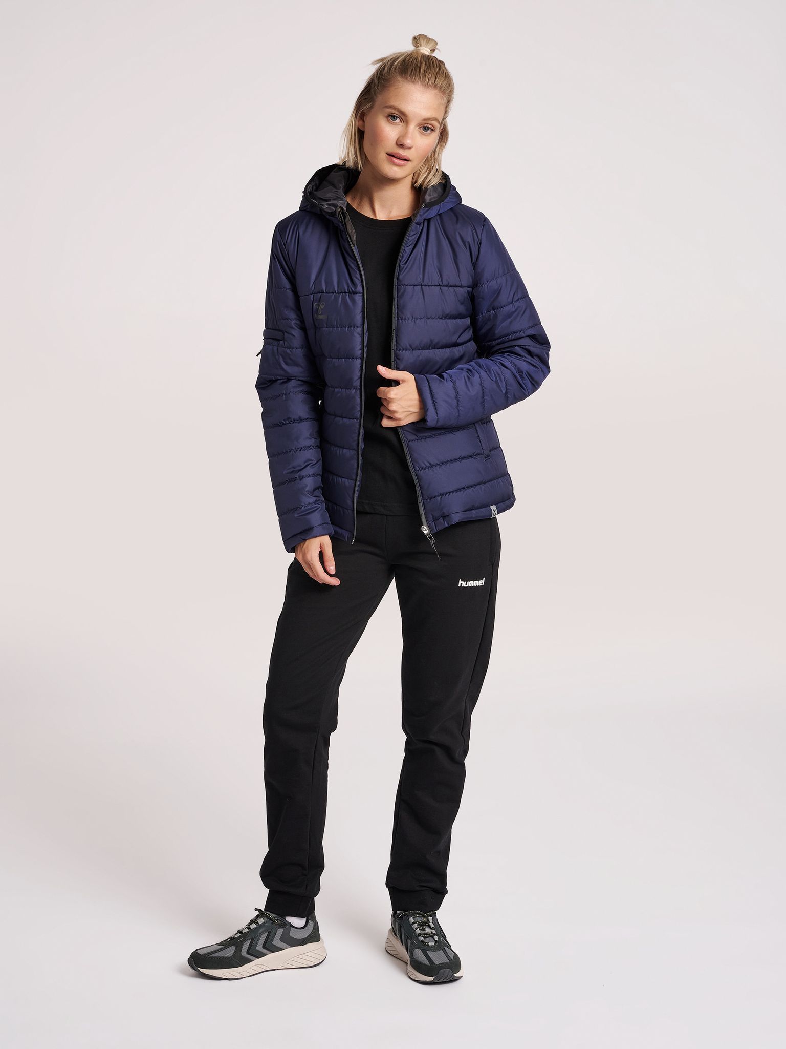 HMLNORTH QUILTED HOOD JACKET WOMAN