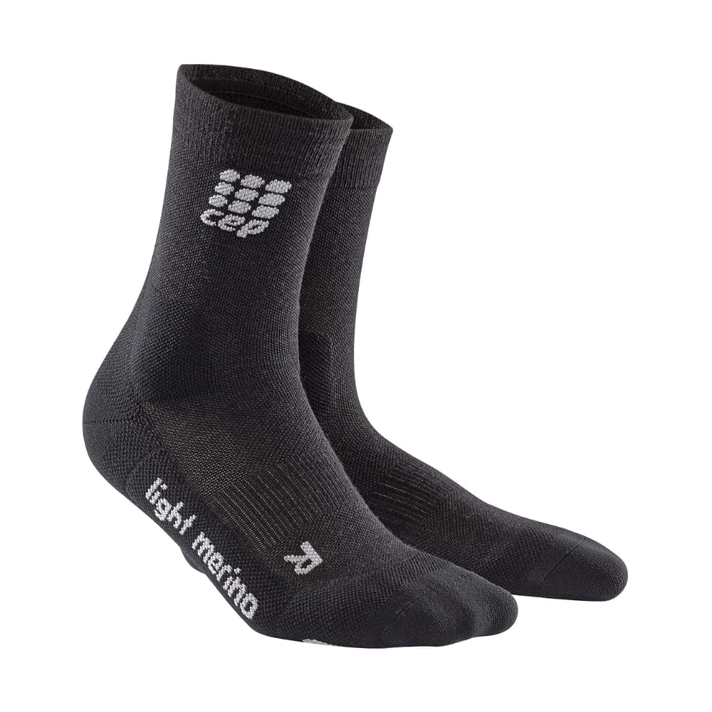 CEP HIKING LIGHT MERINO COMPRESSION MID-CUT SOCKS, MEN