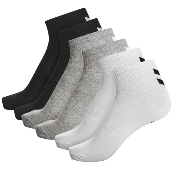 hmlCHEVRON 6-PACK MID CUT SOCKS