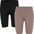 hmlTE MAJA 2-PACK MW C TIGHT SHORTS