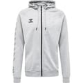 hmlMOVE GRID COTTON ZIP HOODIE