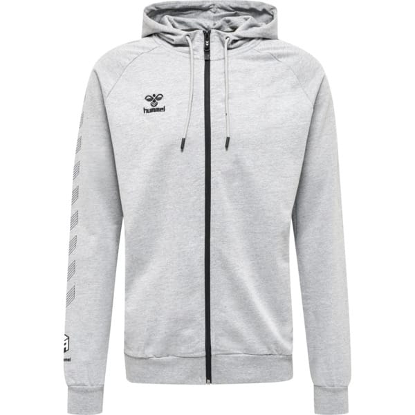 hmlMOVE GRID COTTON ZIP HOODIE