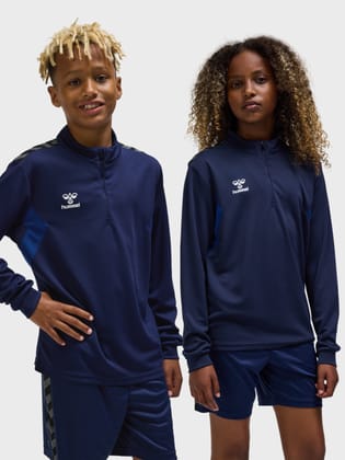 hmlAUTHENTIC PL HALF ZIP SWEAT KIDS