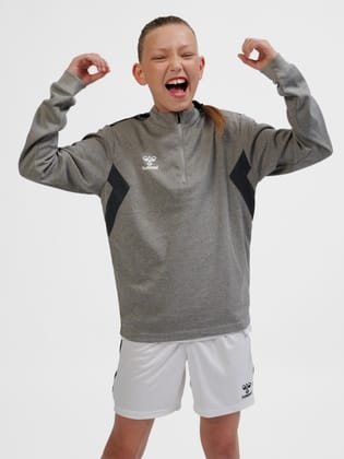 hmlAUTHENTIC PL HALF ZIP SWEAT KIDS