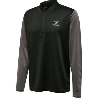 hmlONGRID 1/2 ZIP POLY SWEAT