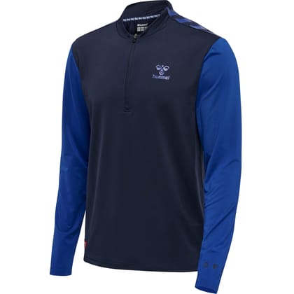 hmlPRO GRID HALF ZIP TRAINING L/S